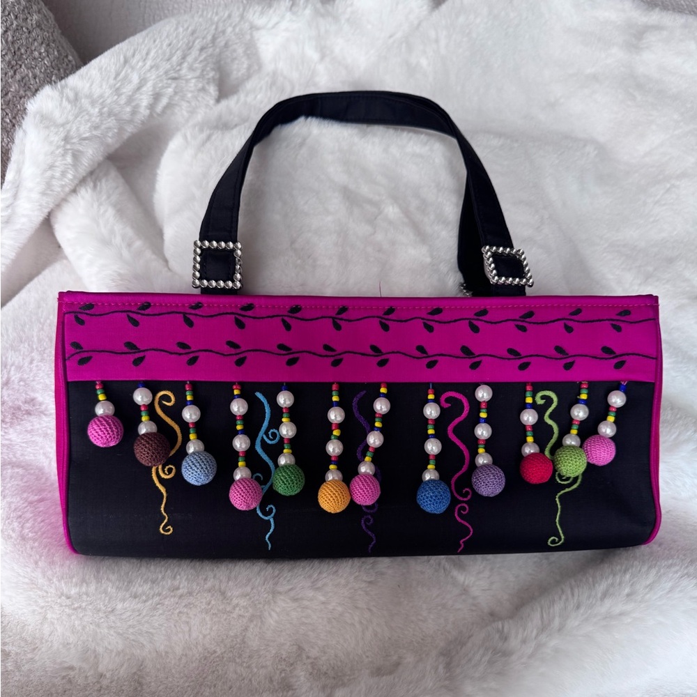 Jazzd Colorful Beaded Boho Women's Bag